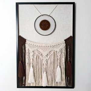 “Earthbound Harmony” Macrame