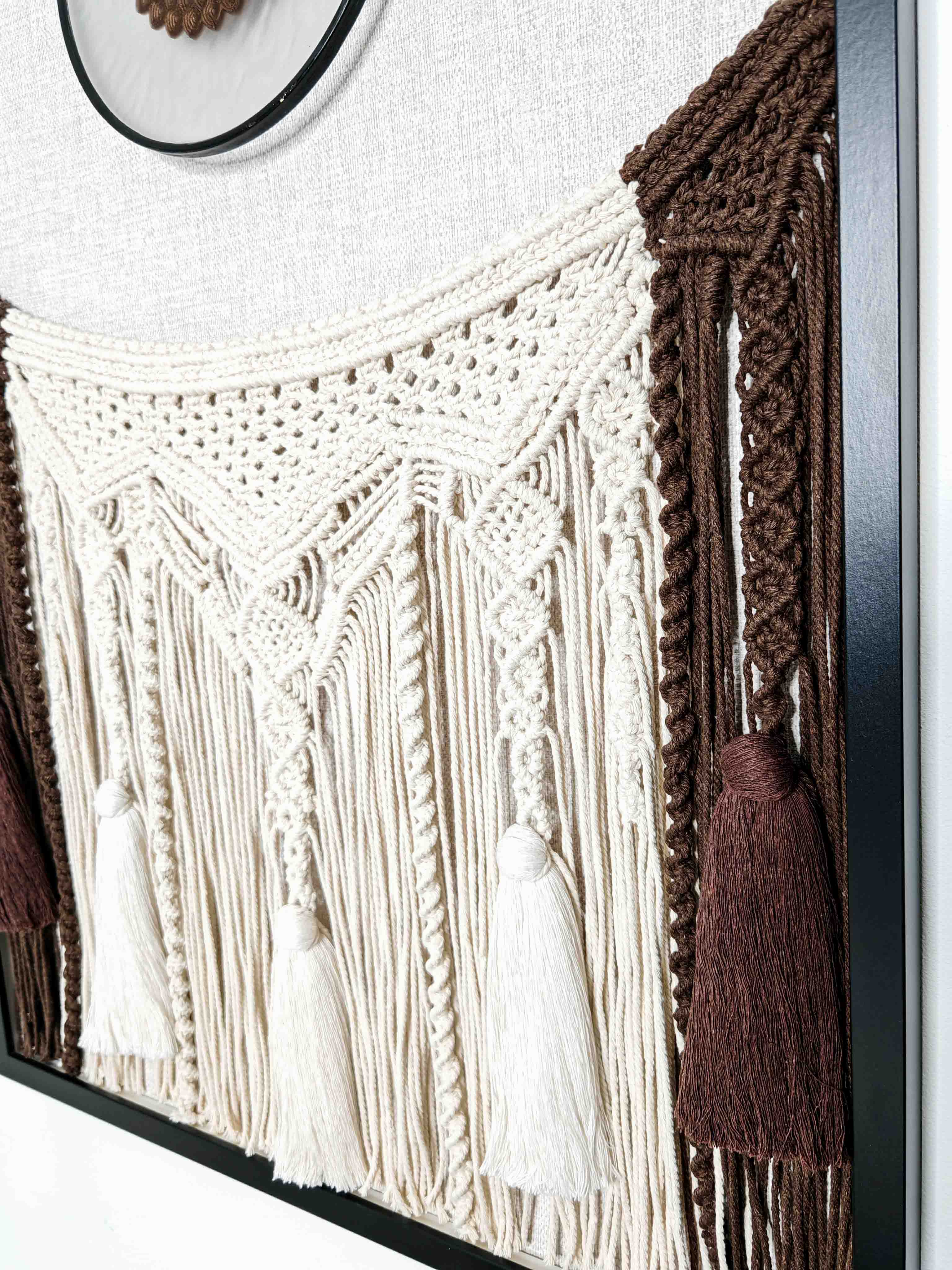 "Earthbound Harmony" Macrame - Image 3
