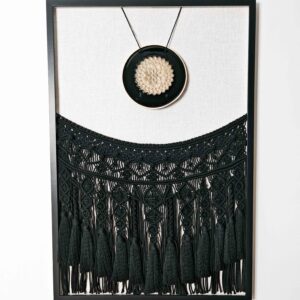 “Moonlit Shadow” Macrame
