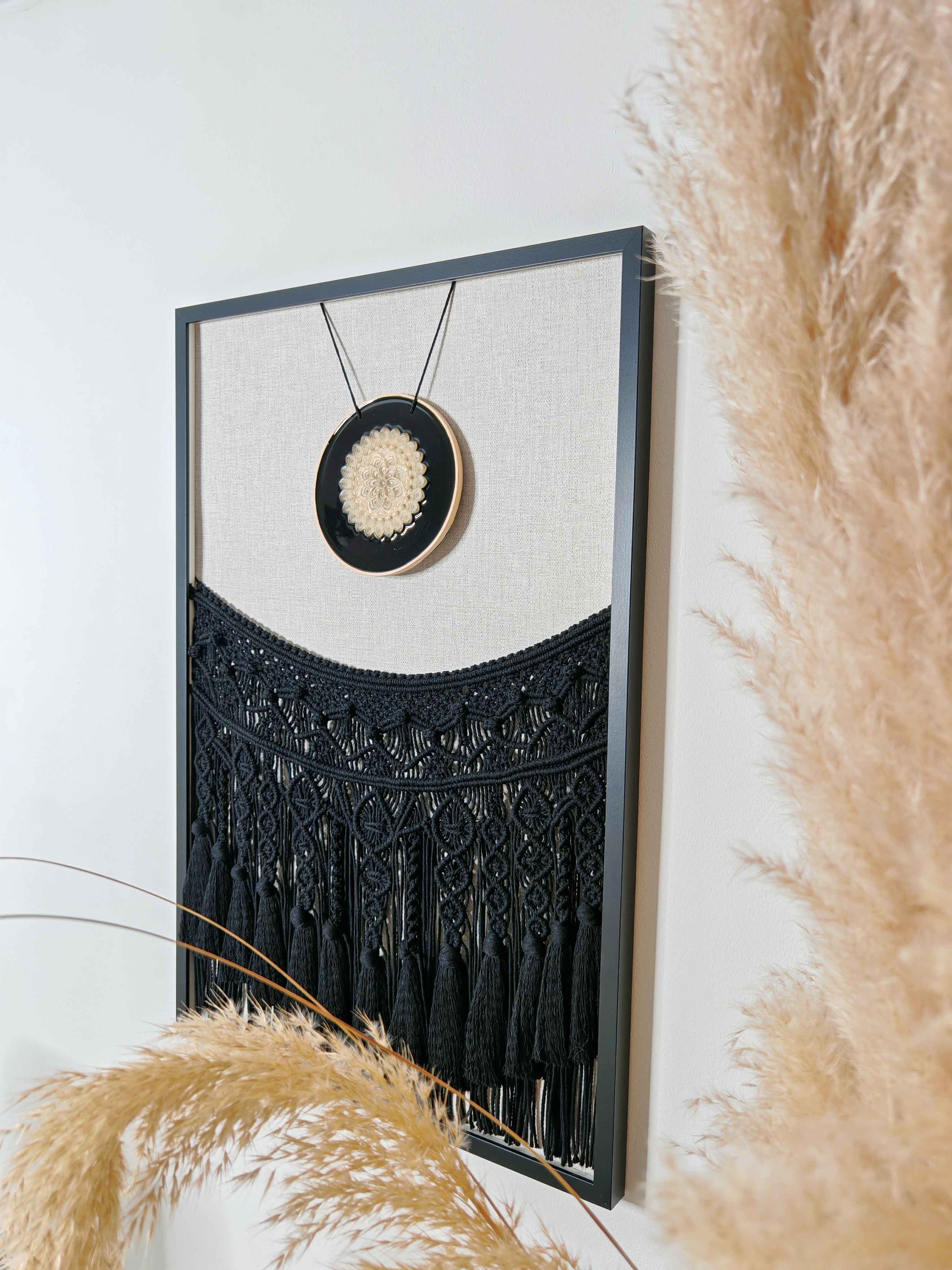“Moonlit Shadow” Macrame - Image 6