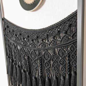 “Moonlit Shadow” Macrame