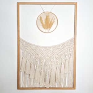 “Spiral of Calm” Macrame