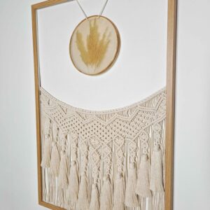 “Spiral of Calm” Macrame