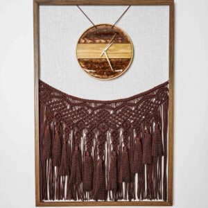 “Woodland Serenity” Macrame
