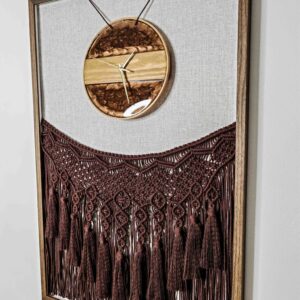 “Woodland Serenity” Macrame