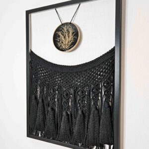 “Nightfall Whisper” Macrame