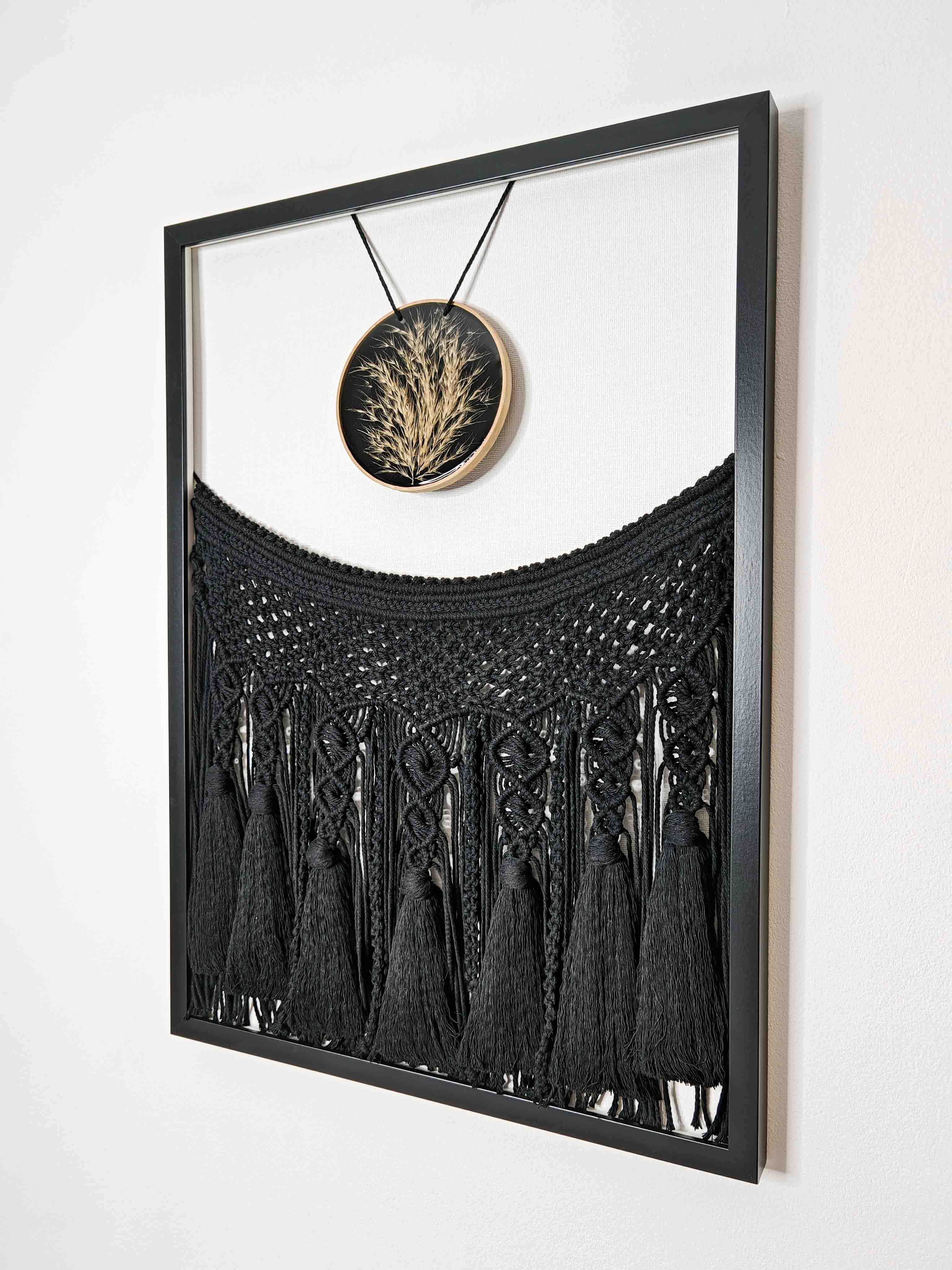 "Nightfall Whisper" Macrame - Image 2