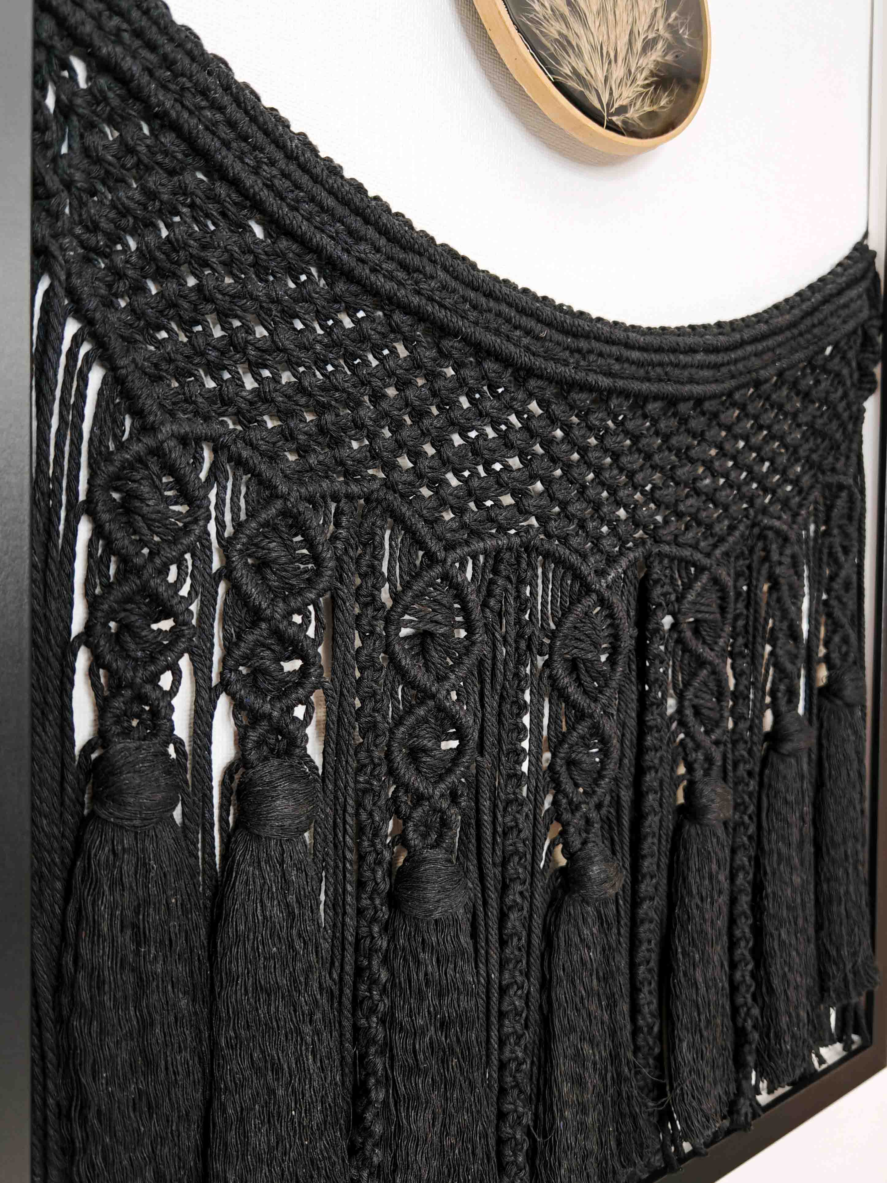 "Nightfall Whisper" Macrame - Image 5